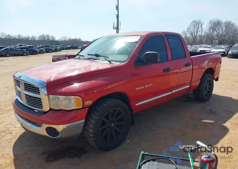 2004 Dodge Ram 1500 Slt/Laramie из США, поврежденный, VIN 1D7HA18D94S714187